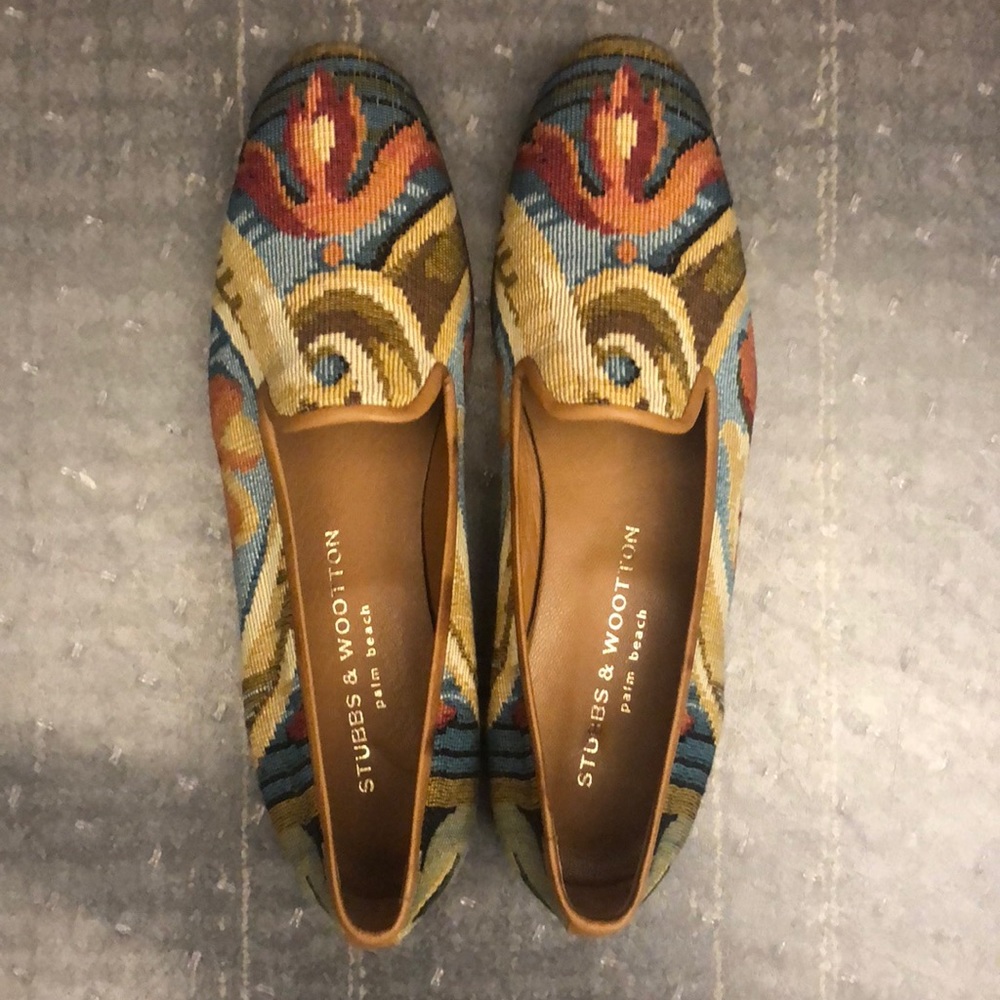 Colorful Stubbs and Wooten loafers
